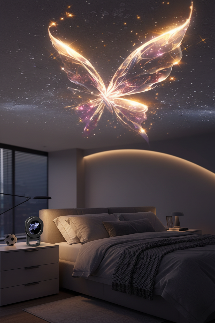 Butterfly Projection Poster