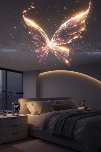 Butterfly Projection Poster