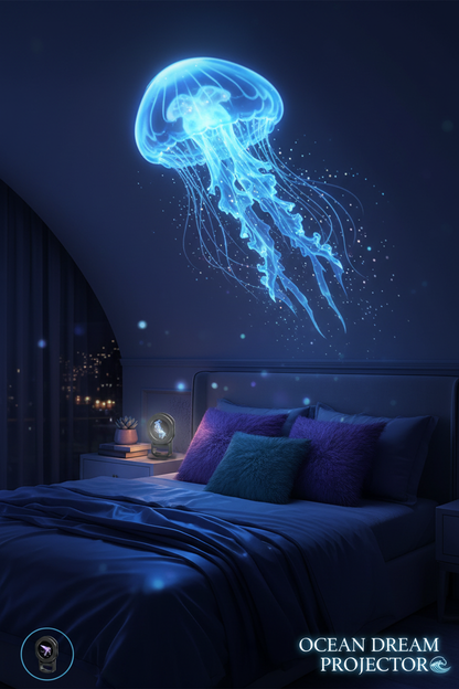 Jellyfish Projection Poster