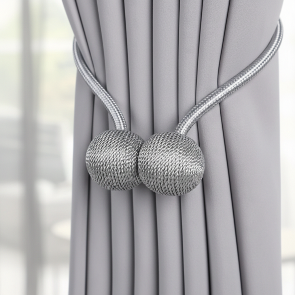 Macro Detail Shot of Woven Magnetic Ball